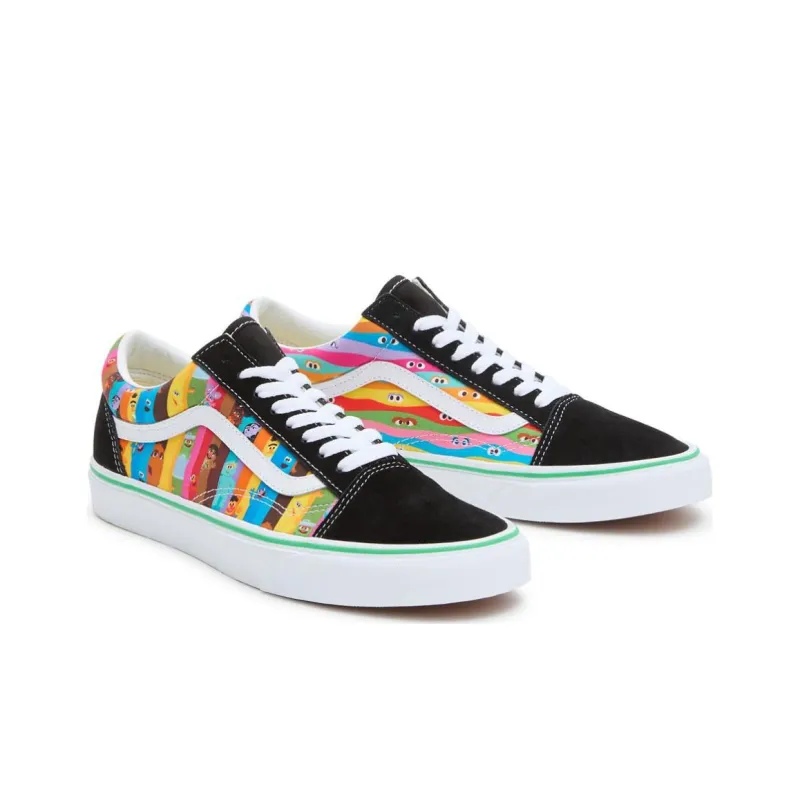Vans Sesame Street X Old Skool 'Rainbow Stripes'-2