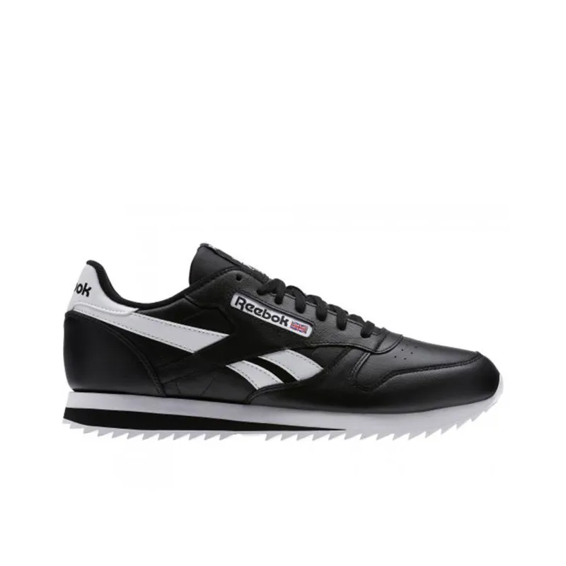 Reebok Classic Leather Ripple Low Bp Running Shoes Black-1