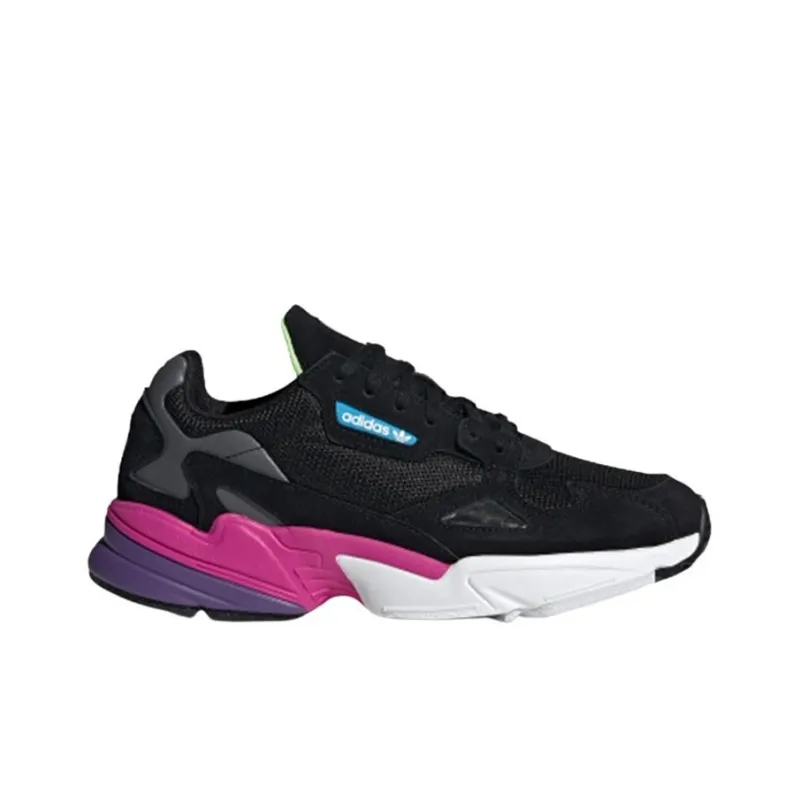 Adidas Falcon Core Black Shock Pink Women's-1