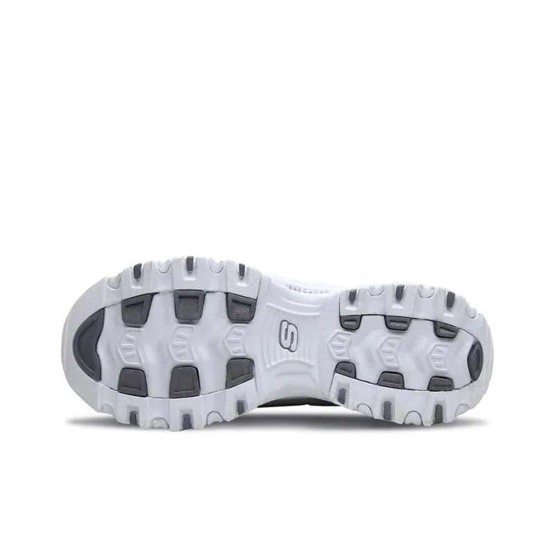 Skechers D Lites Silver/White Women's-4