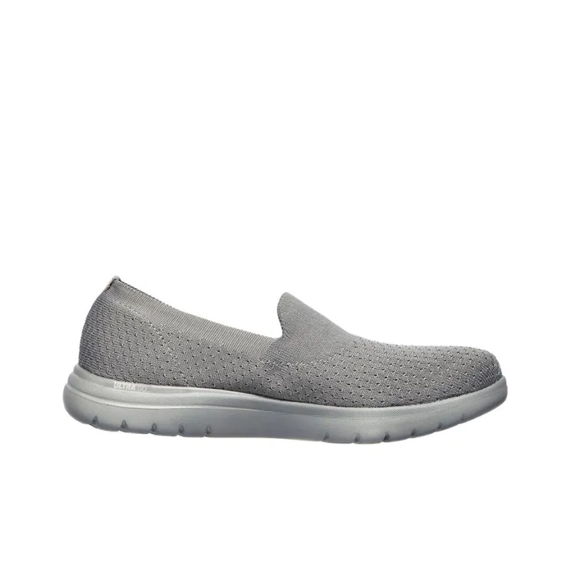 Skechers On The Go Flex Slip on Shoes Grey Women's-1