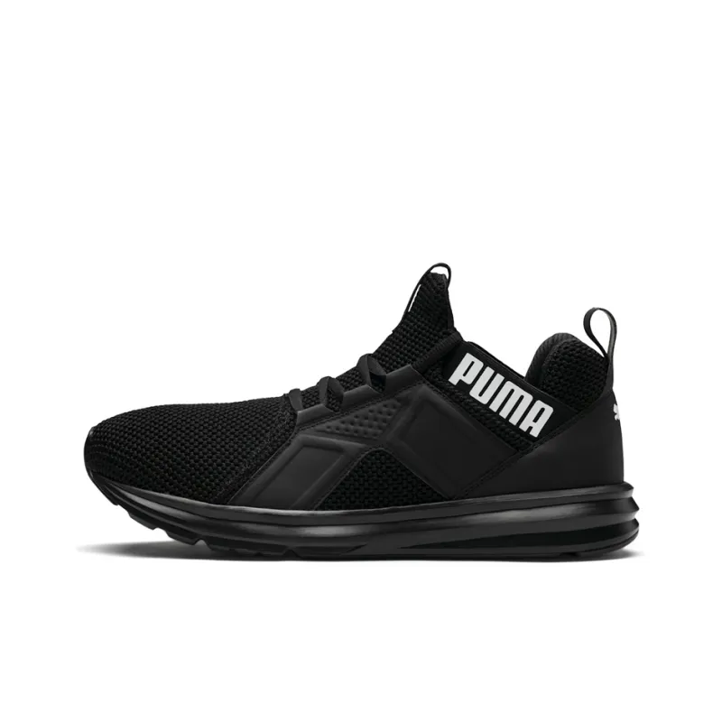 PUMA Enzo Weave Knitted Low Tops Sports Shoe Black-0