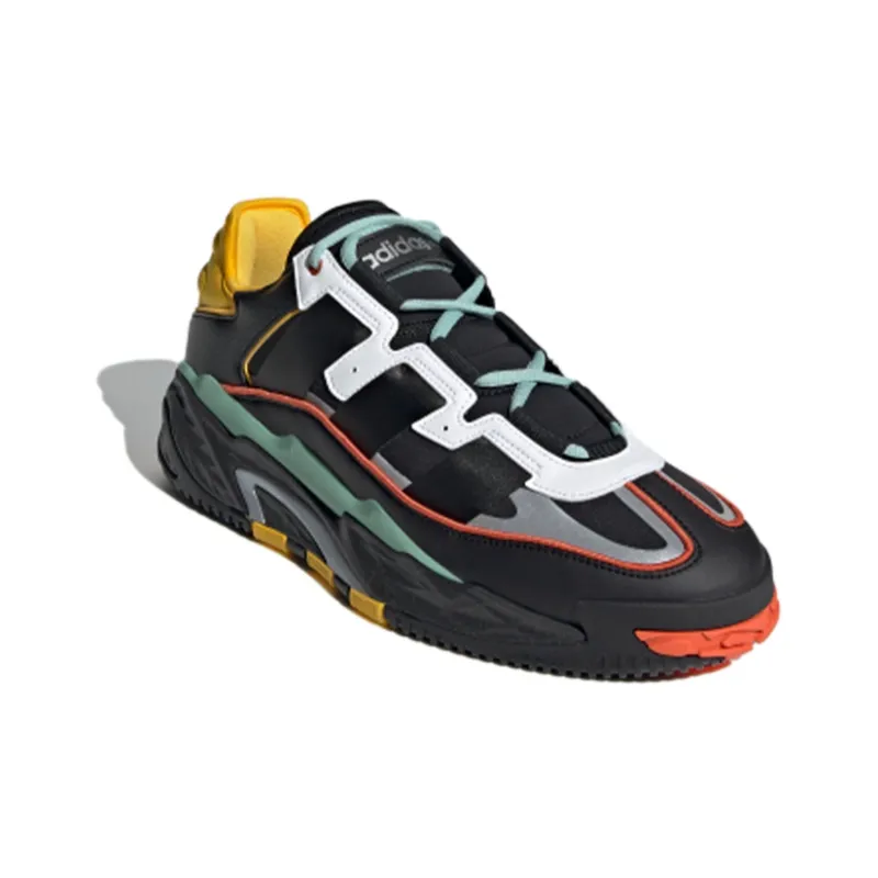 Adidas Originals Niteball 'Black White Yellow'-2