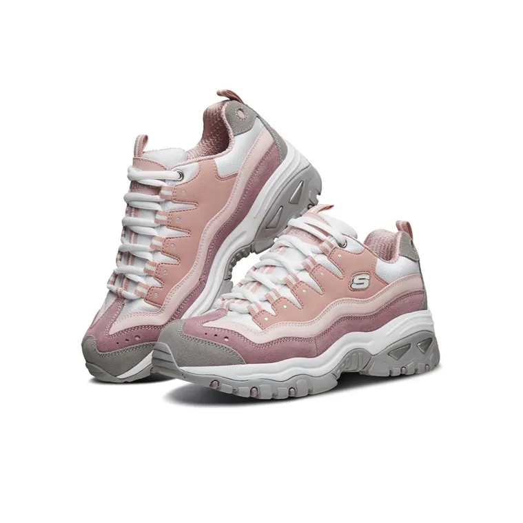 Skechers Energy Pink/White Women's-2