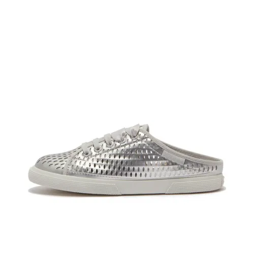 SUPERGA Casual Shoes Women's Low-Top Silver