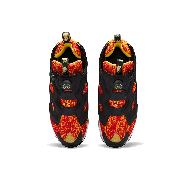 Reebok Instapump Fury Glitch Pack Black Red-4