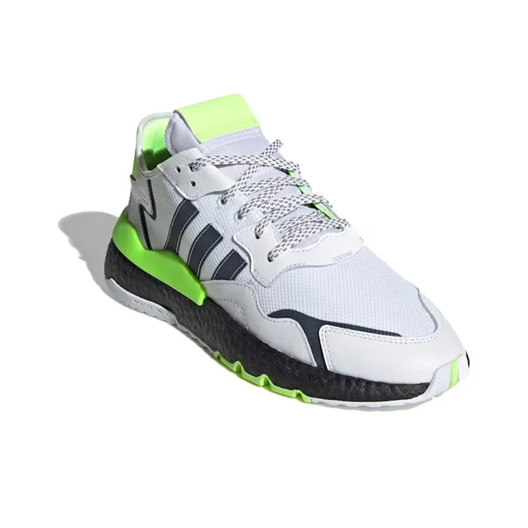 Adidas Nite Jogger Cloud White Signal Green-2