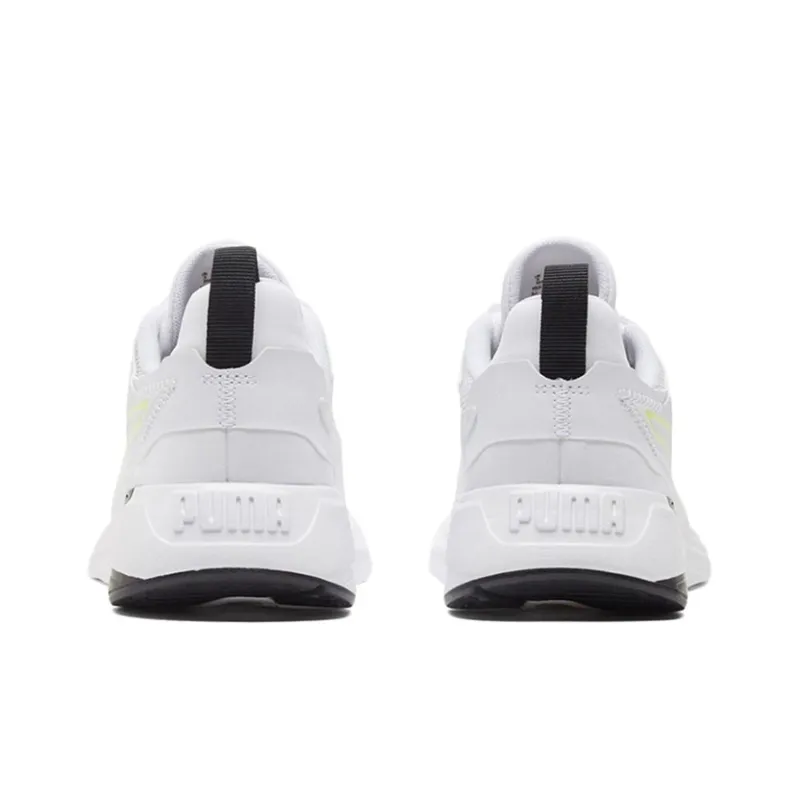 PUMA Disperse Xt Low Top Running Shoes White/Black/Yellow Women's-4