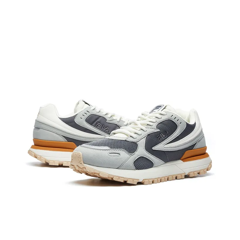 FILA Rambler Retro Running Shoes Grey/Brown-3