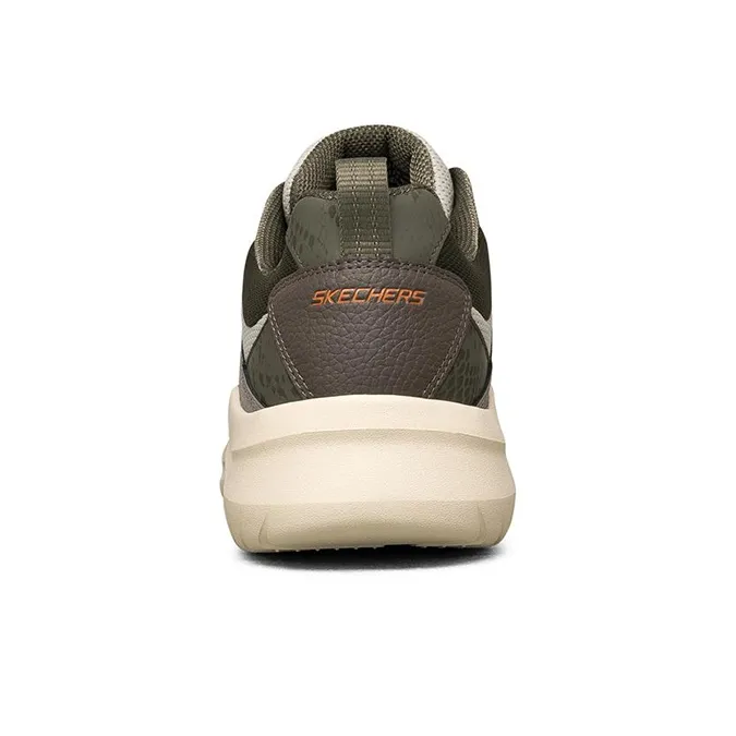 Skechers Ultra Flex 2.0 Casual Shoes Men Low Top Taupe/Orange-3