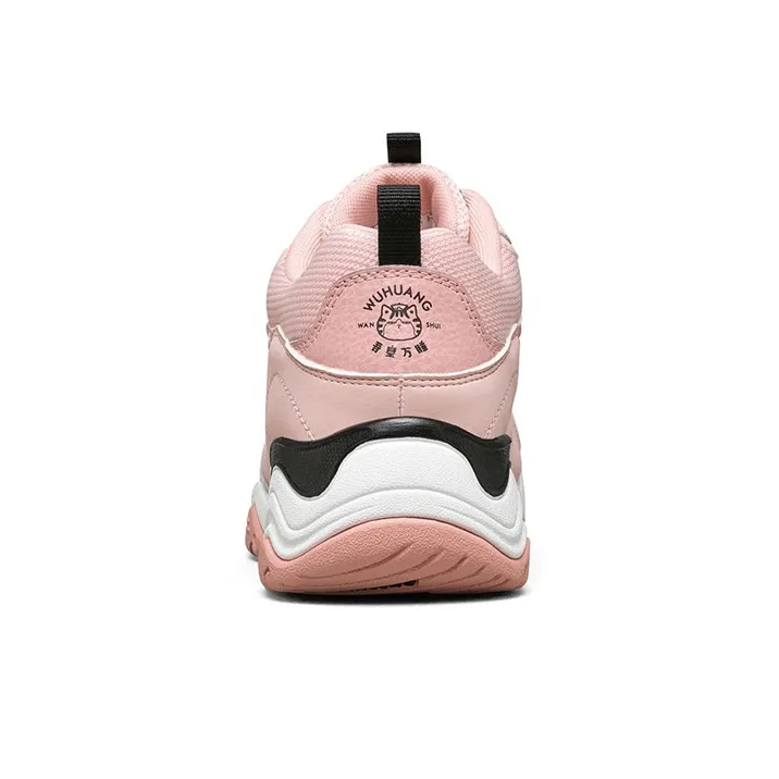 Skechers D'Lites Train Low Top Running Shoes Pink/Red Women's-3