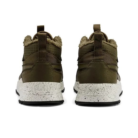 PUMA Pacer Next Sb Wtr Mid Cut Running Shoes Green/White-3
