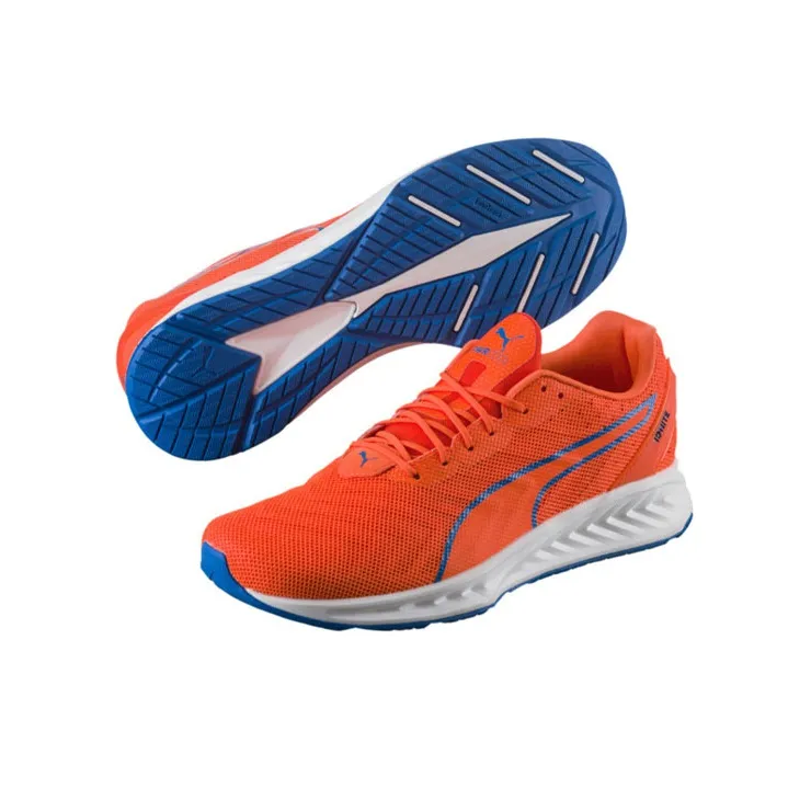 PUMA IGNITE 3 PWRCOOL Casual Shoes Men Low Top Orange-4