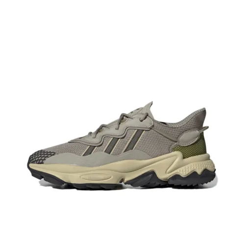 Adidas Originals Ozweego Casual Shoes Unisex Low-Top Gray/Black/Brown