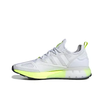 Adidas Originals Zx 2K Boost Cloud White Solar Yellow