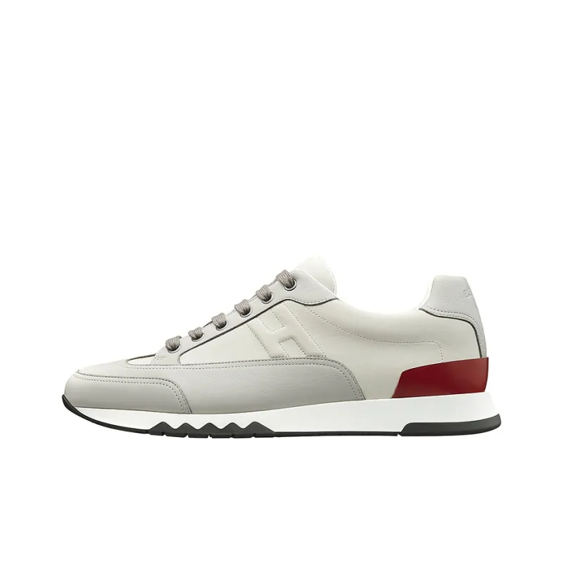 HERMES Trail Anti-Slip Wear-Resistant Low-Top Casual Shoes Men's Greige-0
