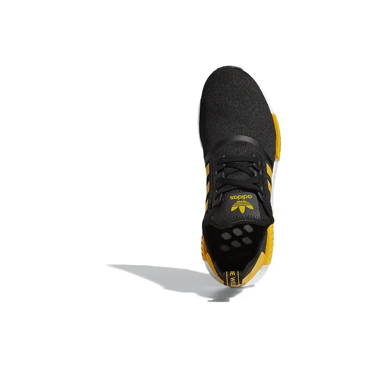 Adidas Nmd R1 Core Black Active Gold-4