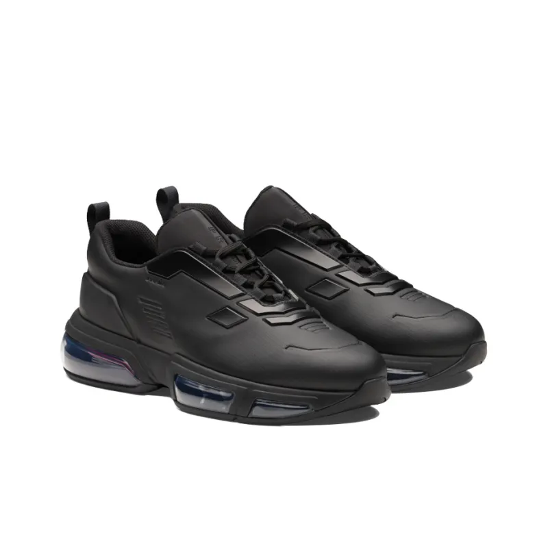 PRADA Collision Technical Fabric Sneakers 'Black'-1