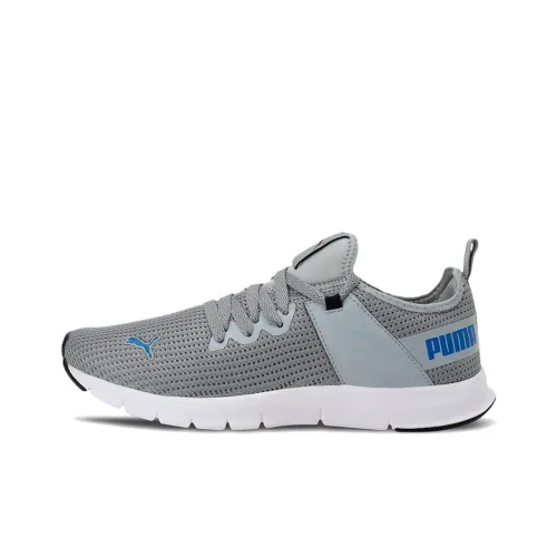 PUMA Flex Fire V1 Cushioning Anti-NFL And Wear-Resistant Low-Top Casual Shoes Men's Gray Blue