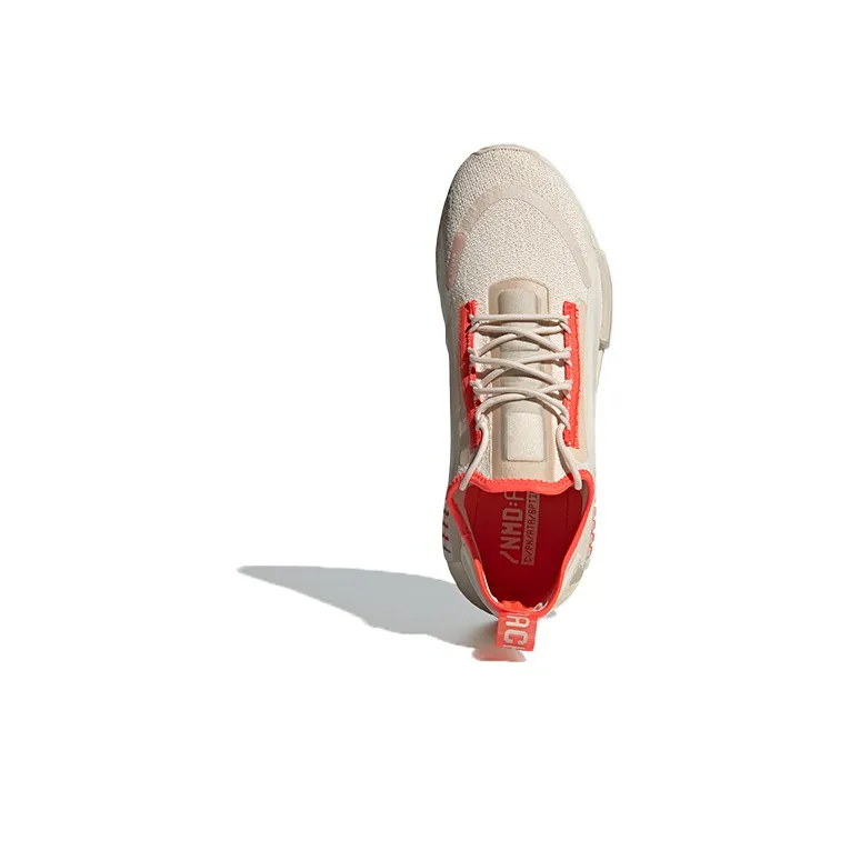 Adidas Originals NMD_R1 Spectoo 'Halo Ivory Lush Red'-4
