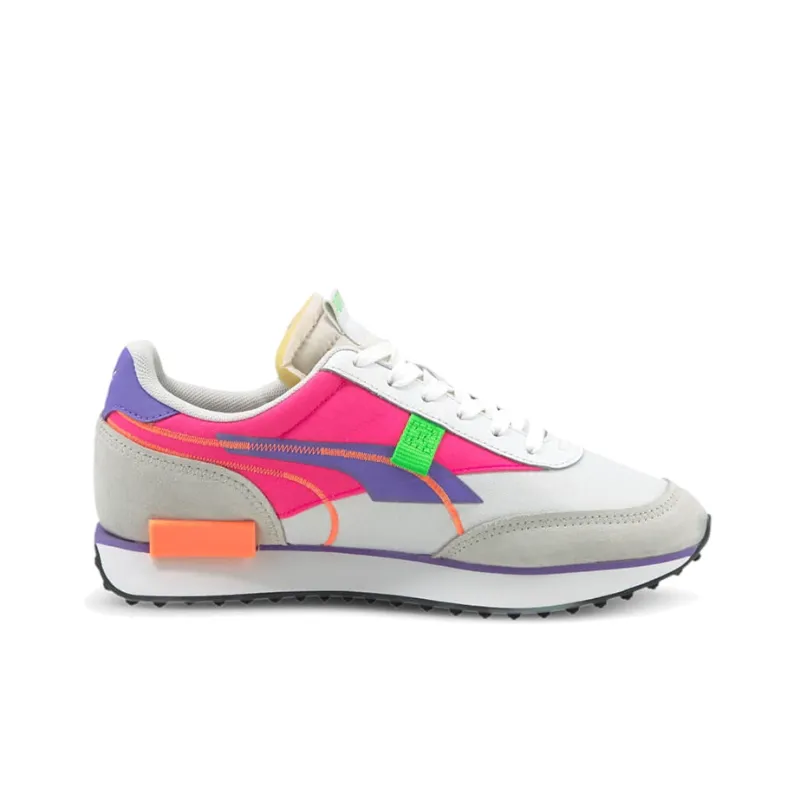 PUMA Future Rider Twofold Sd 'White Luminous Purple'-1