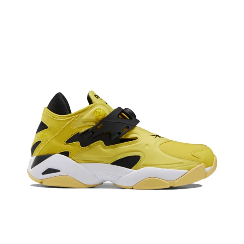 Reebok Pump Court Running Shoes Black/Yellow-1