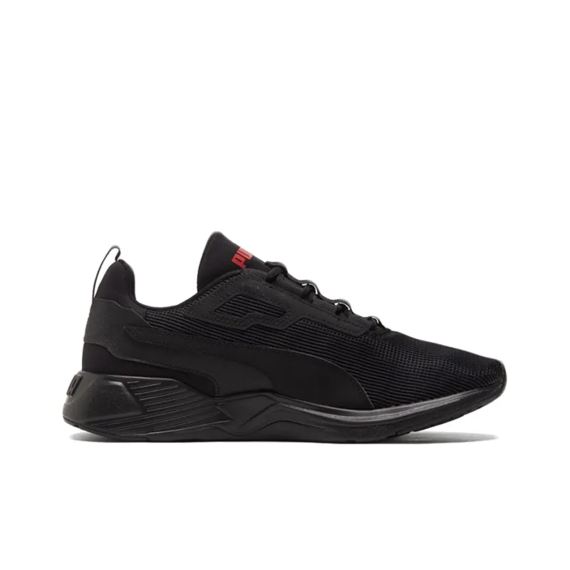 PUMA Disperse Xt Low Top Running Shoes Black/Grey/Red-1