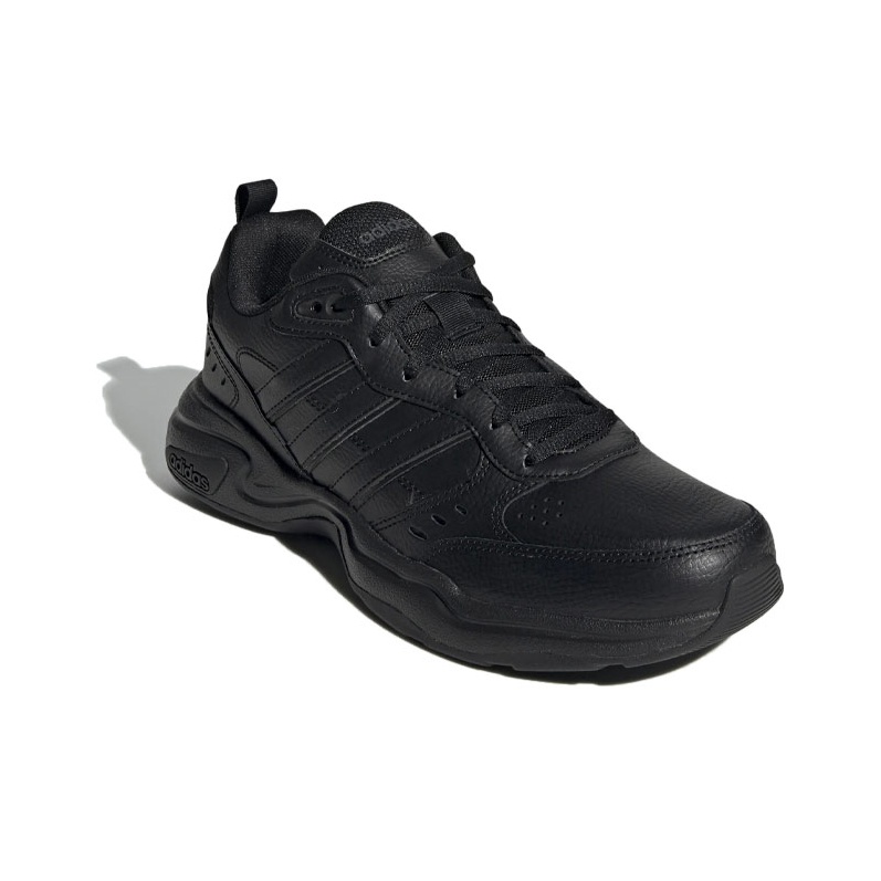 Adidas Neo Strutter Casual Shoes Men Low Top Pure Black POIZON