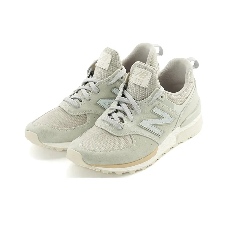 New Balance 574 Series Gray White-1