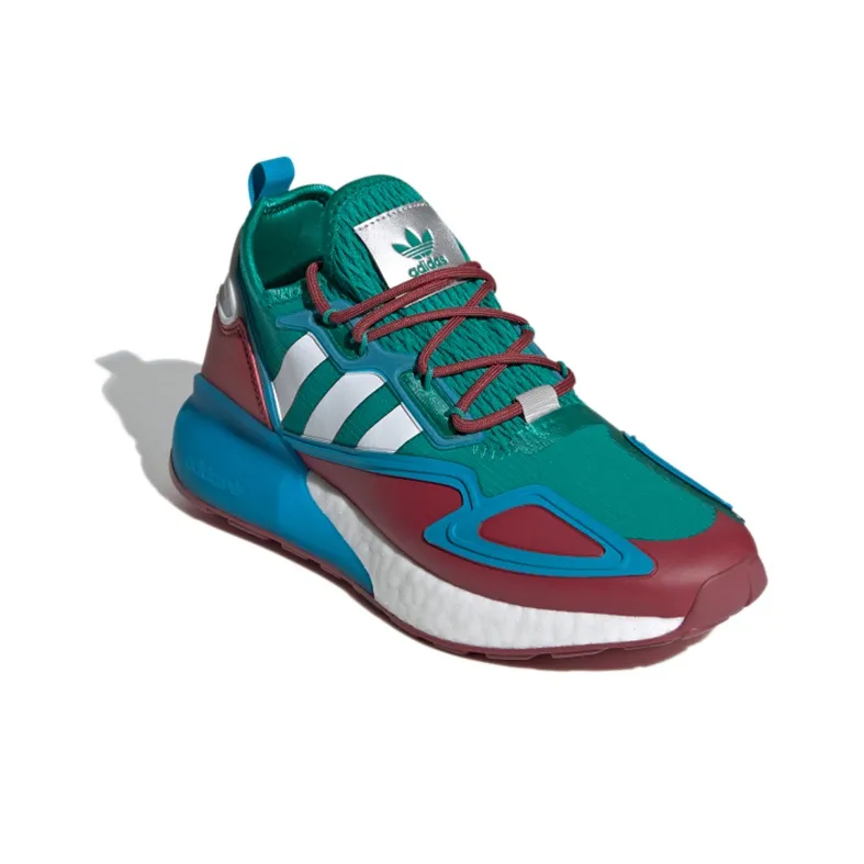Adidas Originals Zx 2K Boost 'Blue Green' Women's-2