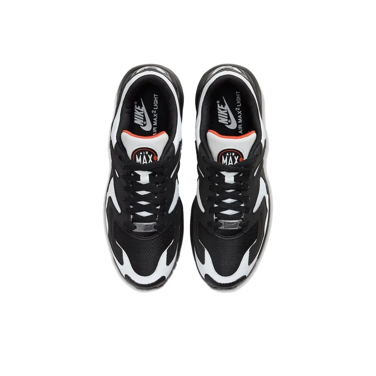 Nike Air Max 2 Light Black White Mesh-3