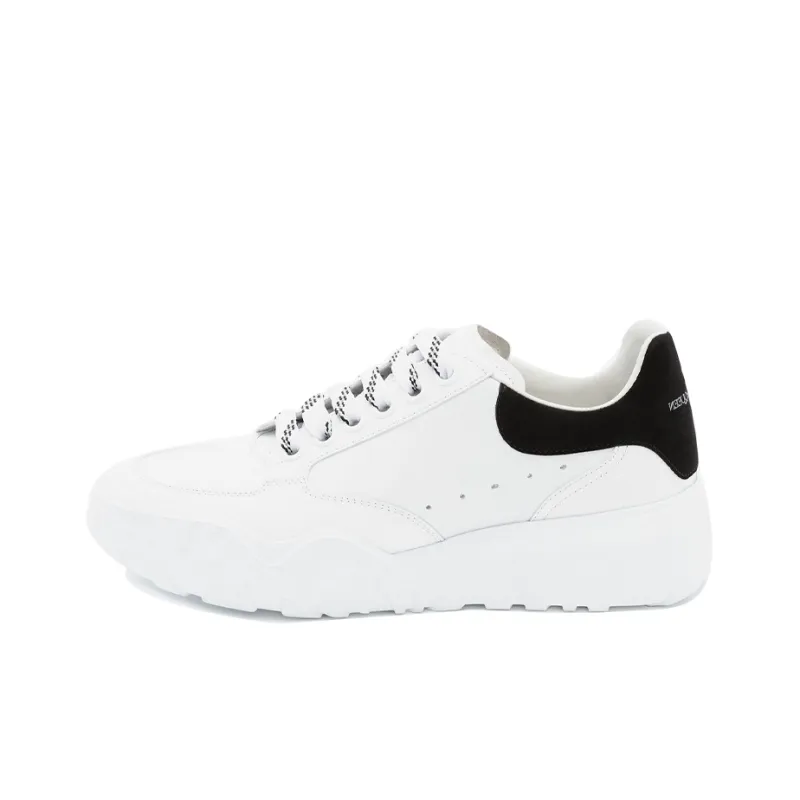 Alexander McQueen Court Trainer 'White Black' Women's-0
