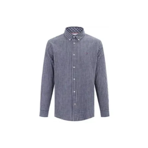 Tommy Hilfiger Shirts Men 0MS Blue Plaid