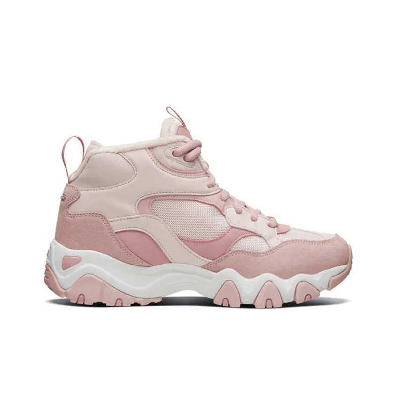 Skechers D Lites 2.0 High Top Running Shoes Pink Women's-1
