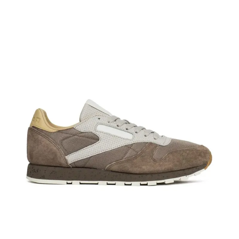Reebok Classic Leather Speckle Low-Top Casual Shoes Men's Gray-1
