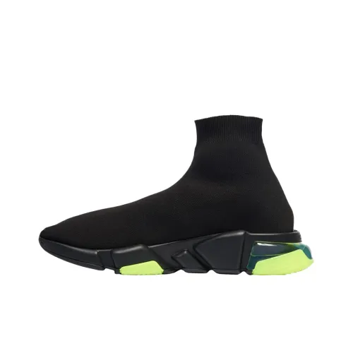 Balenciaga Speed Clear Sole Yellow Fluo