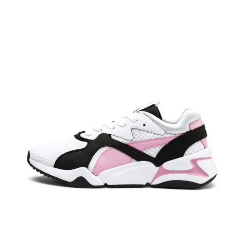 PUMA Nova Casual Shoes Women's Low-Top White/Pink