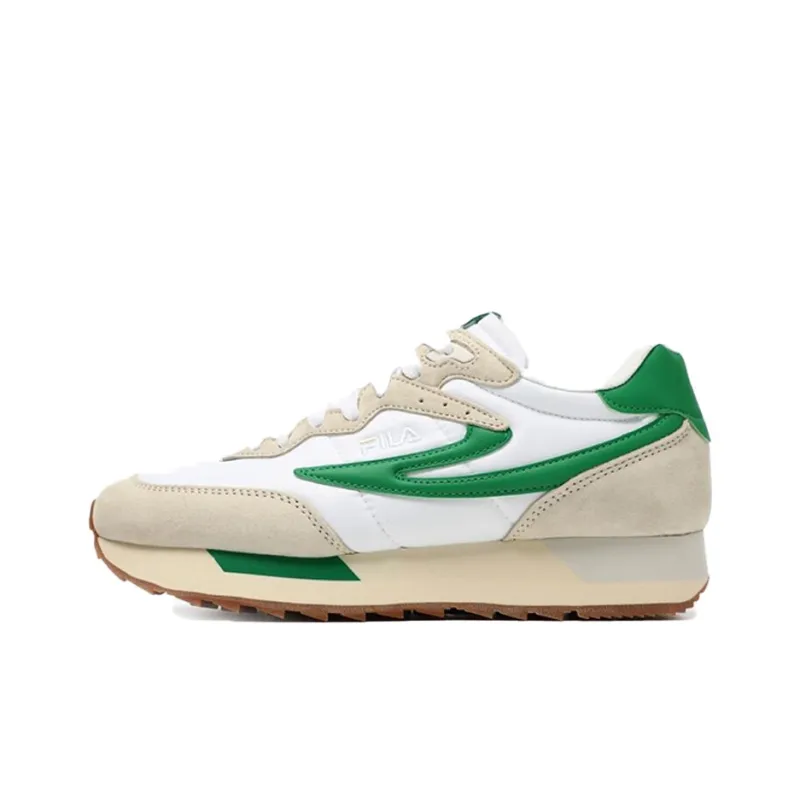 FILA Modulus Casual Shoes Unisex Low Top White/Green/Gray-0
