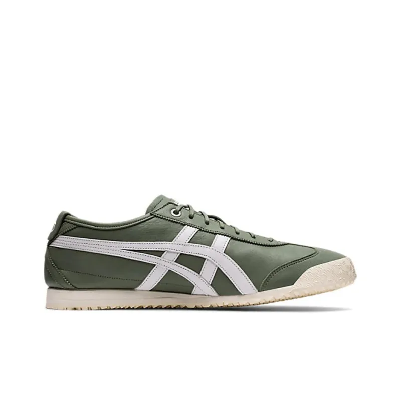 Onitsuka Tiger MEXICO 66 SD Slip Resistant, Abrasion Resistant, Balance, Lightweight Low Top Casual Shoes Unisex Green-1