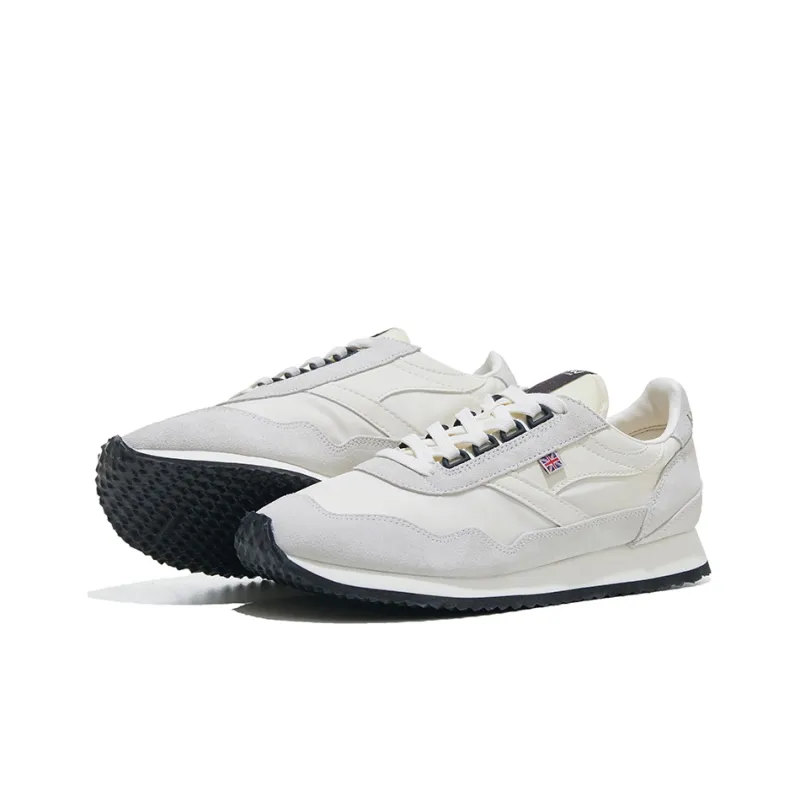 Norman Walsh Cushioning Abrasion Resistant Balance Lightweight Breathable Low Top Casual Shoes Unisex White-2