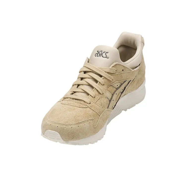 Asics Gel-Lyte V Anti-Slip And Wear-Resistant Lightweight Low-Top Casual Shoes Unisex Beige Brown-2