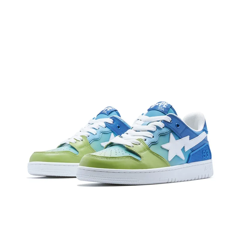 A BATHING APE® Bape SK8 Logo-patch Sneakers-1