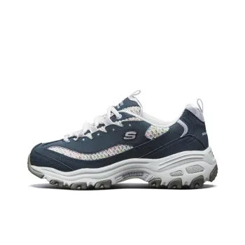 Skechers D'lites 1.0 Blue/White Women's