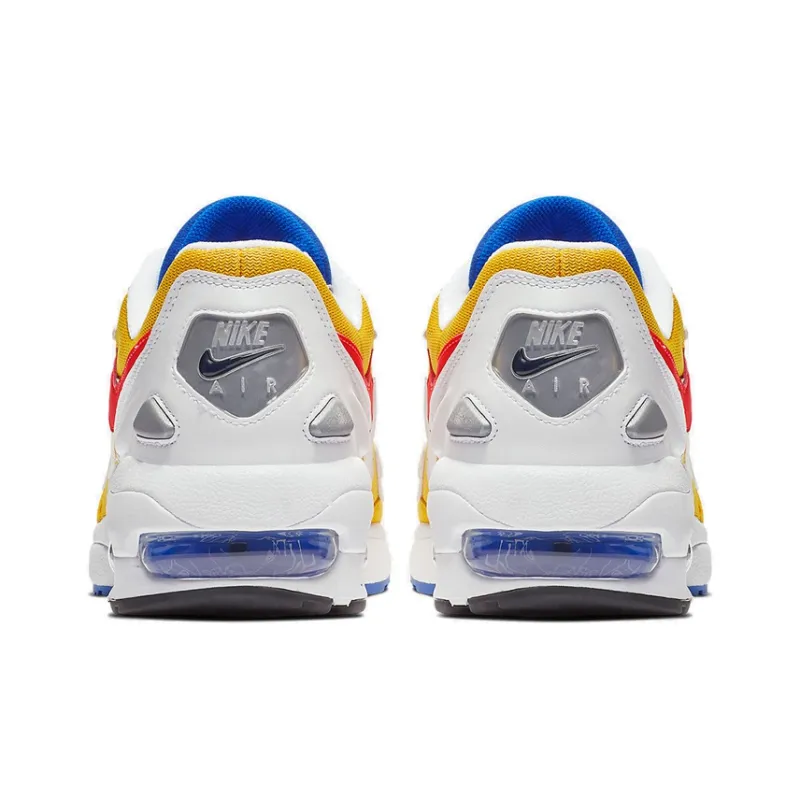 Nike Air Max2 Light University Gold Flash Crimson-4
