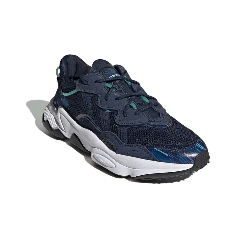 Adidas Ozweego Collegiate Navy White-2