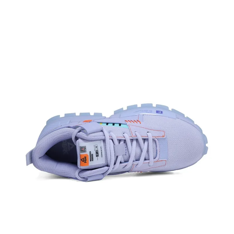 PEAK Basketball Culture Cushioning Wear Resistant Low Top Sports Casual Shoes Women's Psychedelic Purple-2