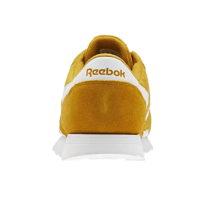 Reebok Classic Nylon Casual Shoes Men Low-Top Yellow-4