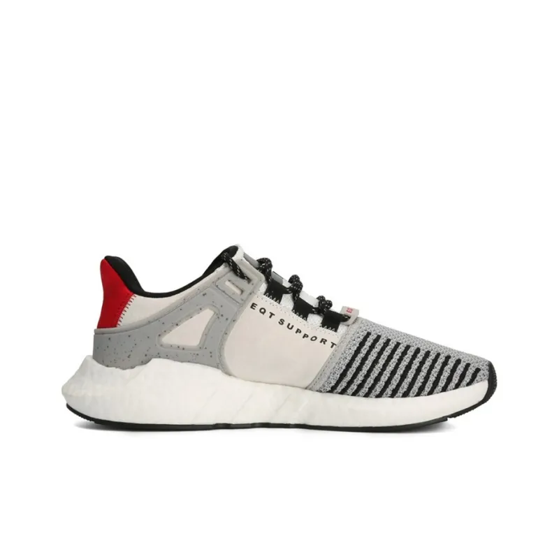 Adidas Eqt Support 93/17 Grey Black Scarlet-1