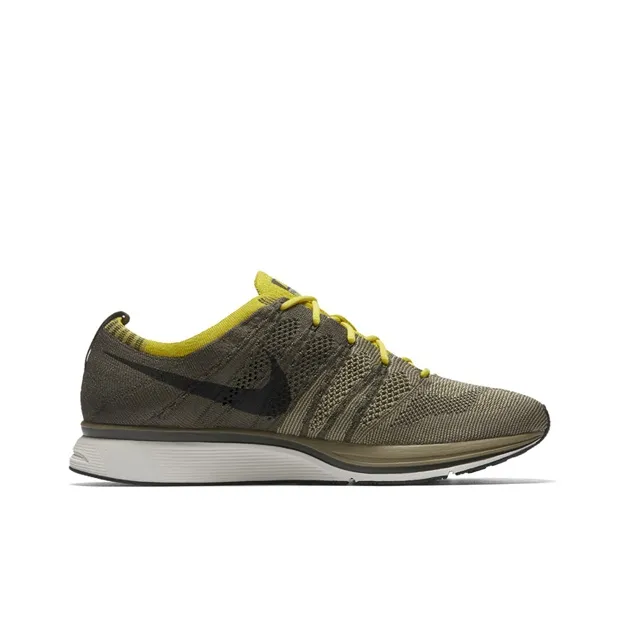 Nike Flyknit Trainer Cargo Khaki Bright Citron-1