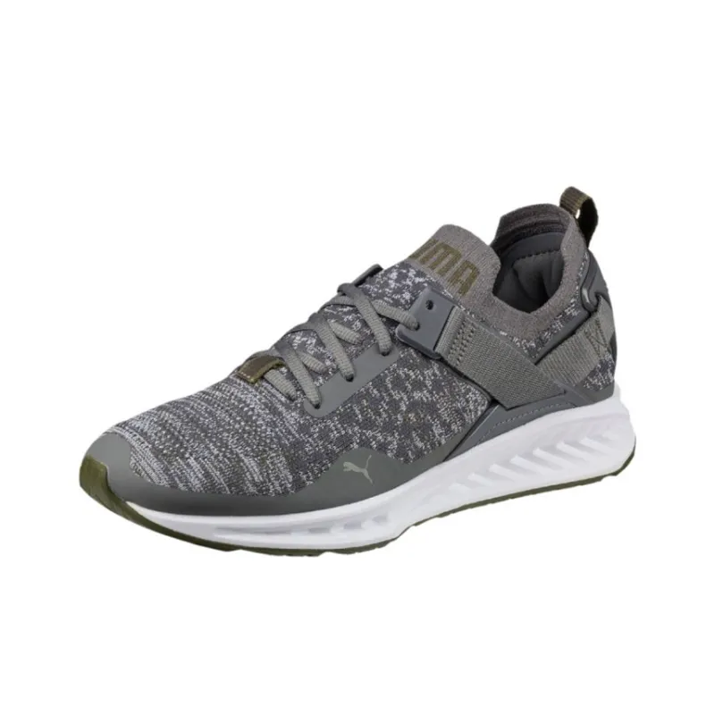 PUMA Ignite EvoKnit Low 'Grey White'-2
